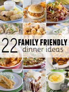dinner ideas for kids and adults