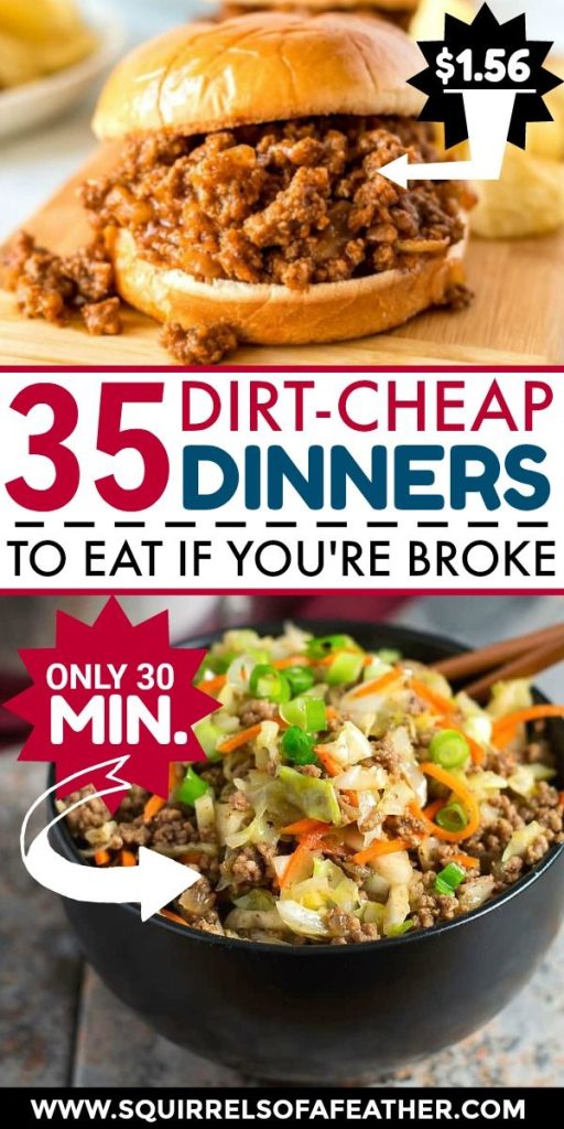 cheap dinner ideas